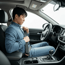 좌석 안전띠 미착용